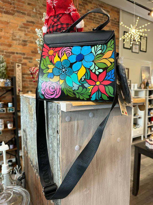 Hand Painted Valentino Orlandi Handbag