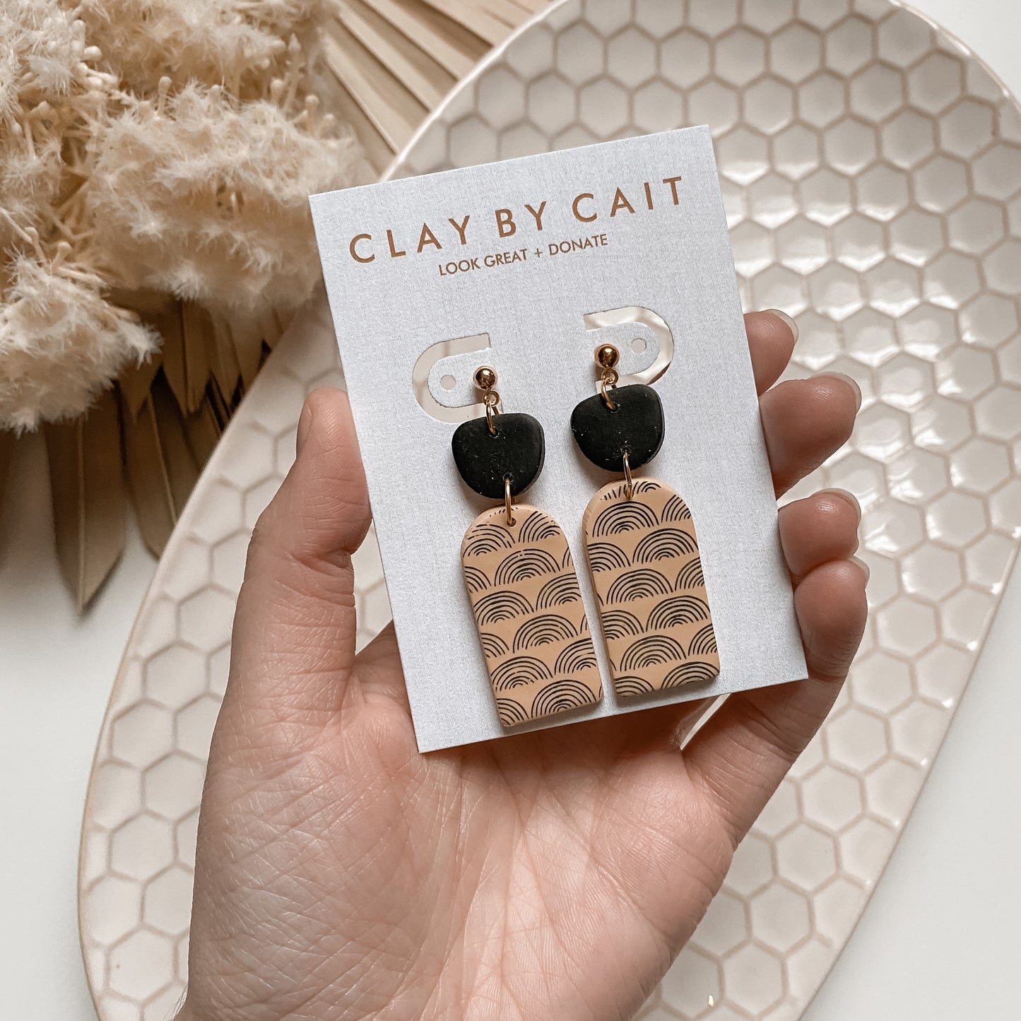 Clay by Cait ~The Beck Statement Earring