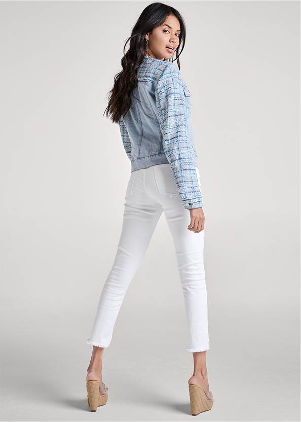 Tweed Denim Jacket, sizes 6-18