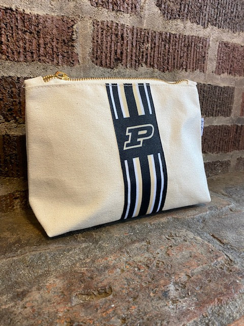 Small canvas pouch - Purdue University