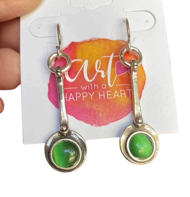 Green MURCIA Earrings by Andrea Nieto Jewels