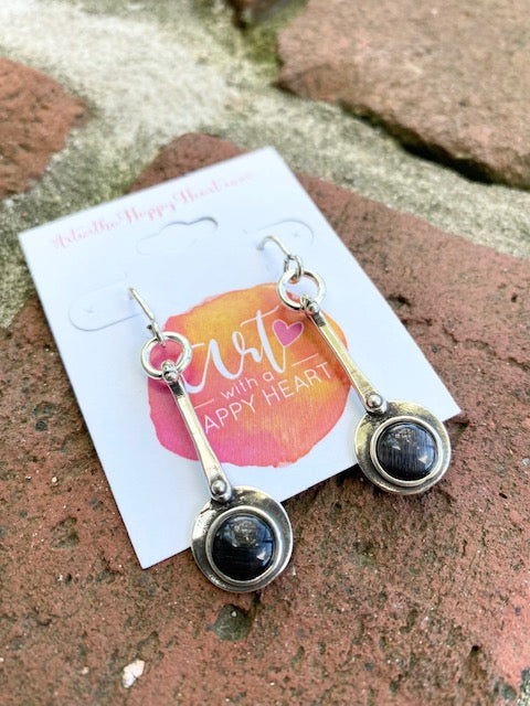 Black MURCIA Earrings by Andrea Nieto Jewels