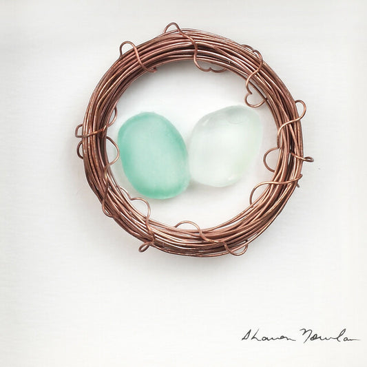 Two in the Nest Wall Décor - Handmade