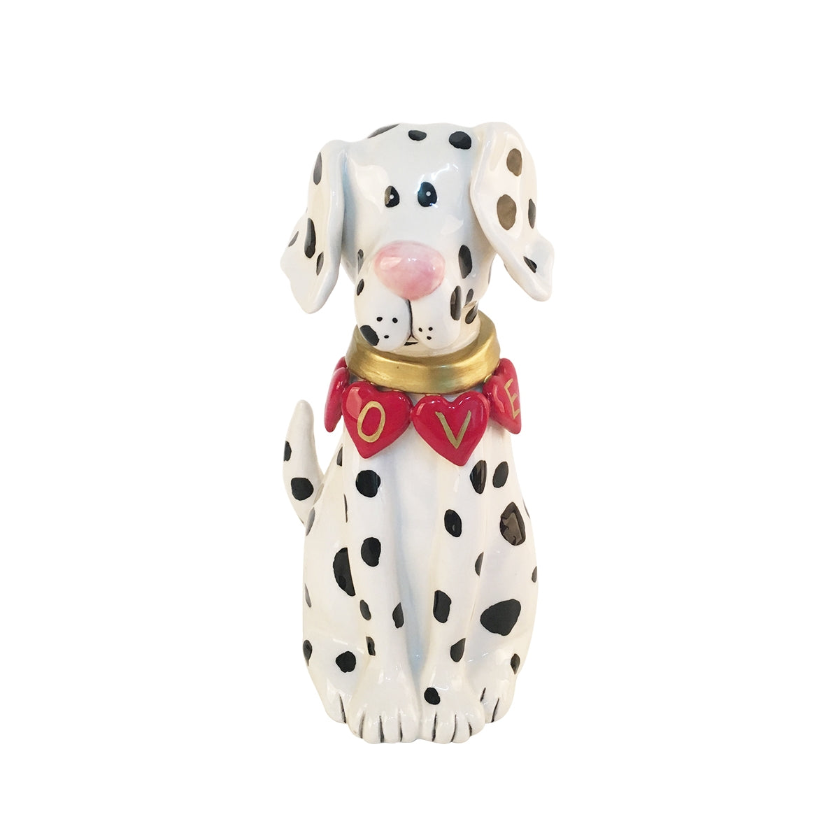 Handmade Dalmation Love Figurine