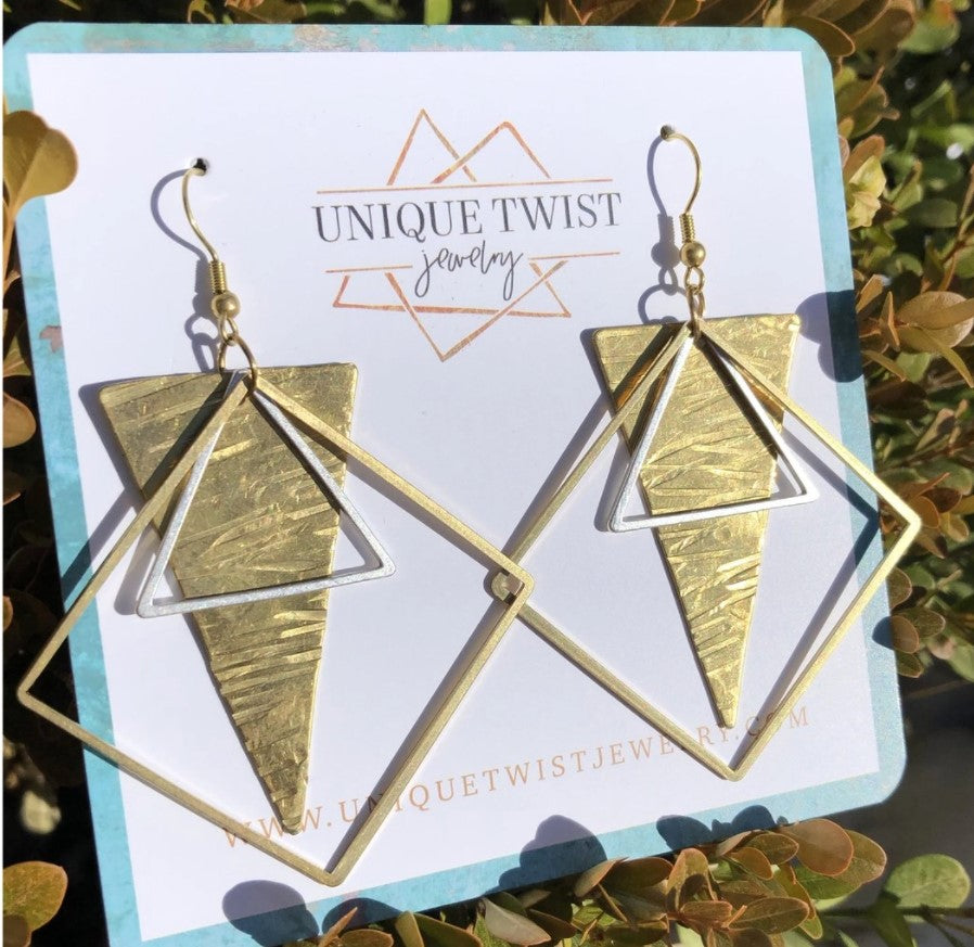 The Pat Earrings by Unique Twist