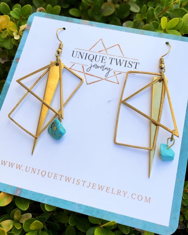The Rosie Earrings by Unique Twist
