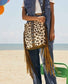 MYRA Ornamental Leather and Hair On Bag