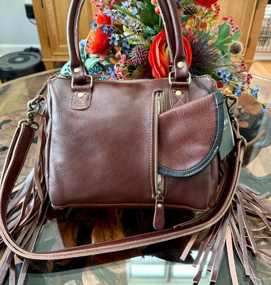 MYRA Brown freckles Concealed Carry Bag S-3348