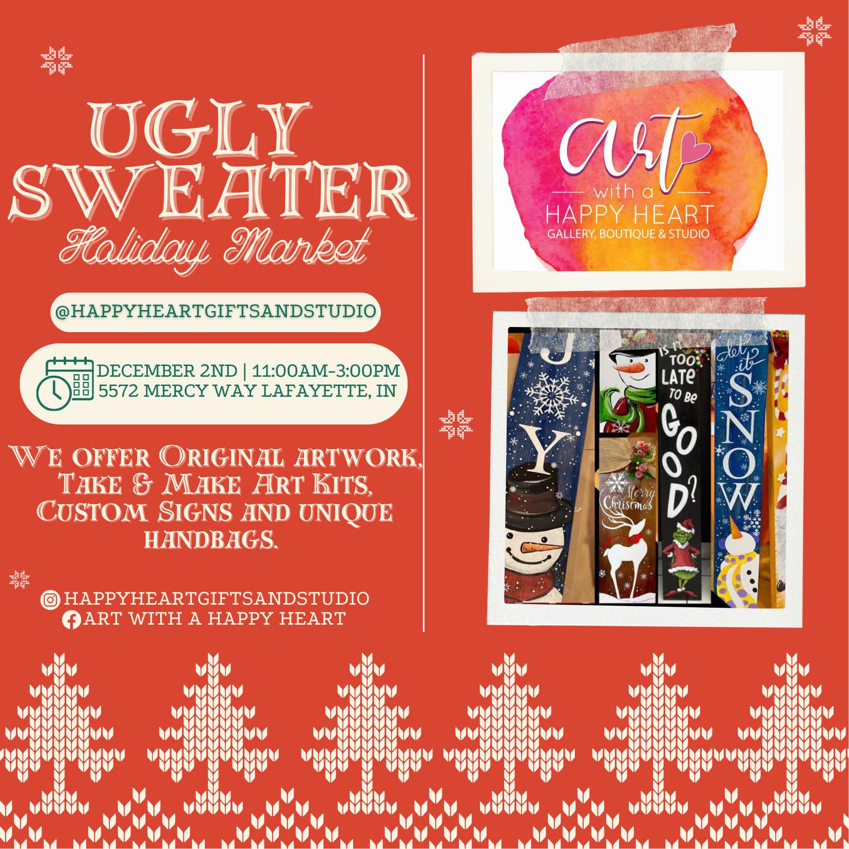 Art With a Happy Heart Art Studio, Gallery, & Boutique in Lafayette, IN Art with a Happy Heart