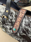 MYRA Comely Hand-Tooled Weekender Bag