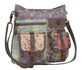 Myra Le Fleur Shoulder Bag, Vintage Inspired Quilted Handbag, Boho Crossbody