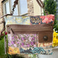 Myra Le Fleur Shoulder Bag, Vintage Inspired Quilted Handbag, Boho Crossbody (Copy)