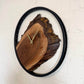 Handcrafted Live Edge Walnut Wood Clock