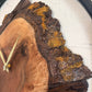 Handcrafted Live Edge Walnut Wood Clock