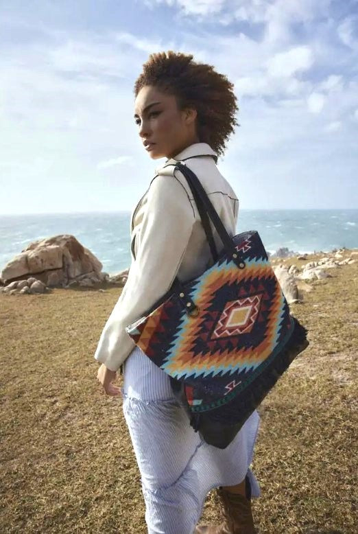 MYRA Ancestral Sun Tote Bag