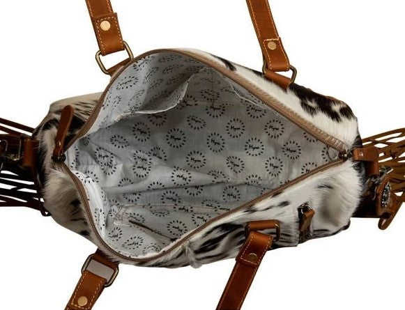 MYRA Laredo Hand-Tooled Concealed Carry Bag