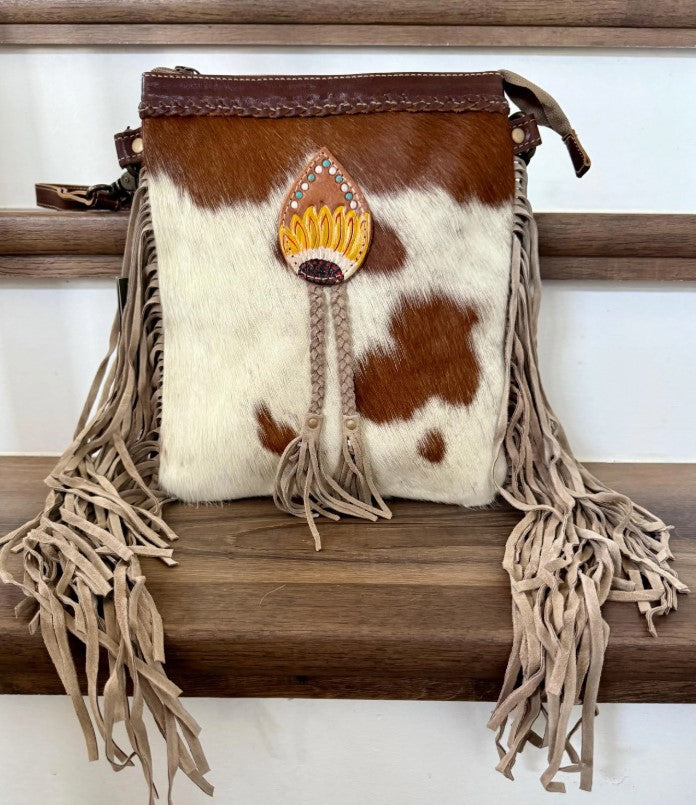 MYRA Eunoia Leather & Hairon Bag