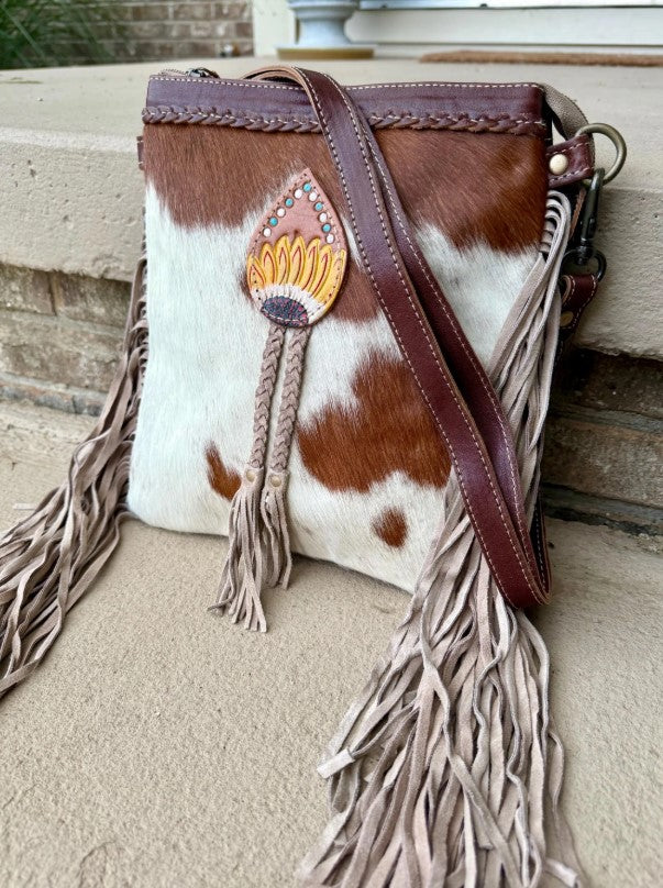 MYRA Eunoia Leather & Hairon Bag