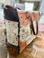 MYRA Cartwright Hand-Tooled Weekender Bag