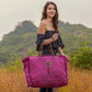 MYRA Popping Pink Weekender Bag