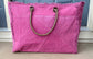 MYRA Popping Pink Weekender Bag