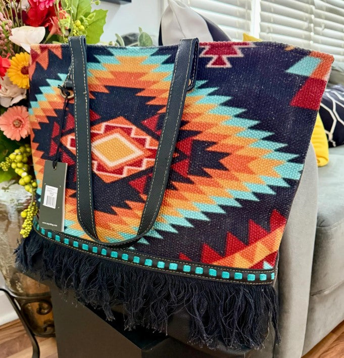 MYRA Ancestral Sun Tote Bag