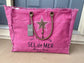 MYRA Popping Pink Weekender Bag