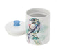 Watercolor Bird Treat Jar ~ by Izzy and Oliver