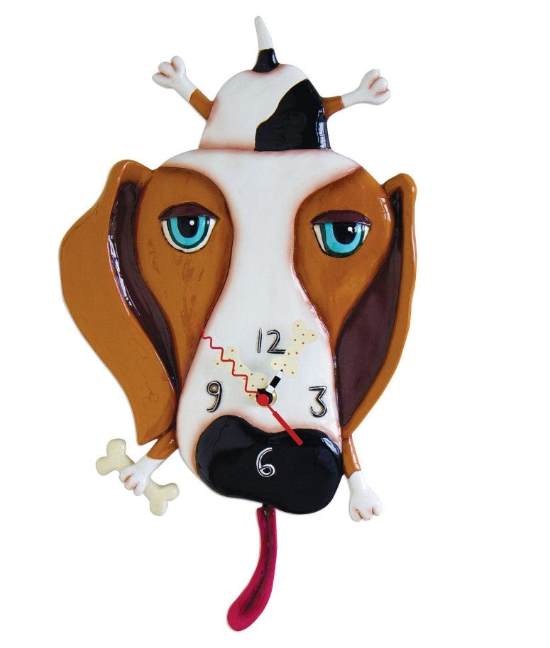 Puppy Wags Wall Clock