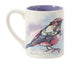Magenta Bird Watercolor Mug ~ by Izzy and Oliver