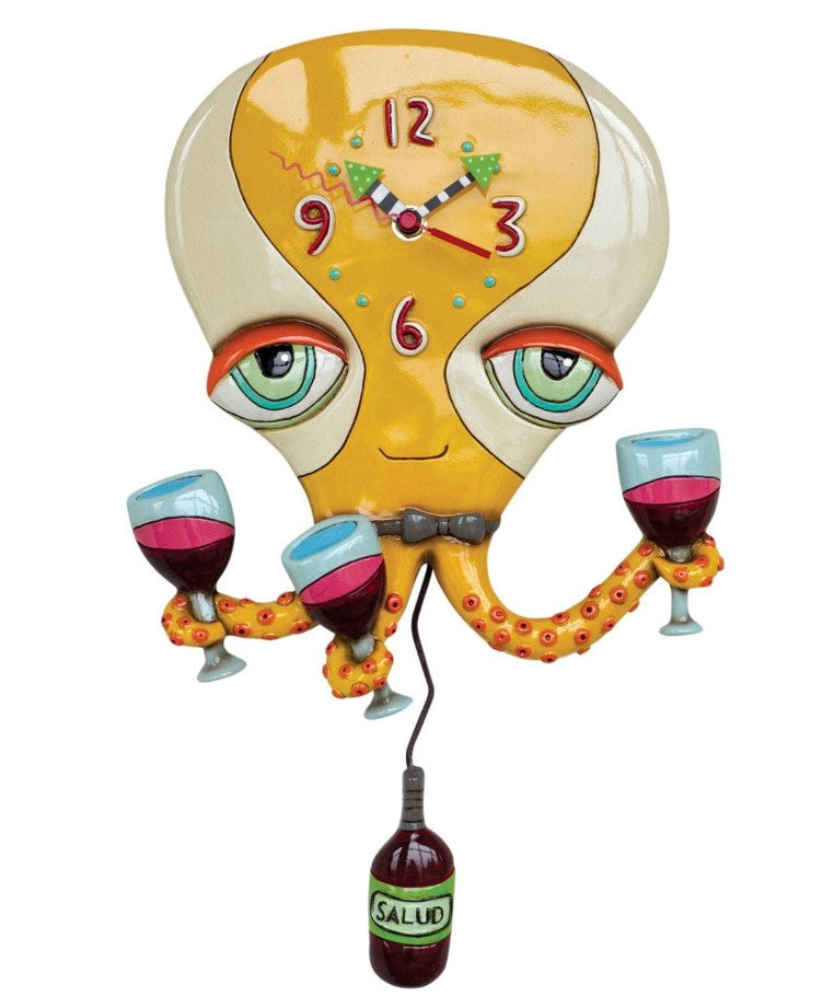 Happy Hour Octopus Clock