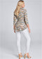 Camo Print High-Low Jacket