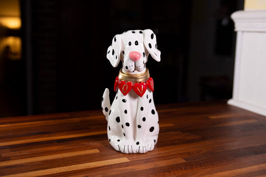 Handmade Dalmation Love Figurine