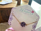 Bitty Sideways Disc Necklace by Colourful Blossom