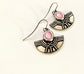 Copy of Drop Earrings with Pink Swarovski Crystal by Andrea Nieto Jewels