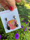 Black Tenerife Silver Earrings by Andrea Nieto Jewels