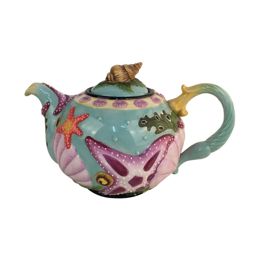 Star Fish Teapot ~ Handmade