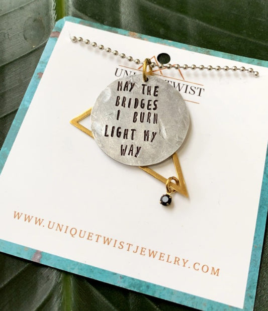 Light My Way Necklace by Unique Twist