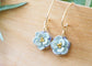 La Selva Earrings - Sea Shore ~ by Colourful Blossom