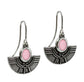 Copy of Drop Earrings with Pink Swarovski Crystal by Andrea Nieto Jewels