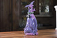 Handmade Zappy Dog Figurine - Violet