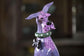 Handmade Zappy Dog Figurine - Violet